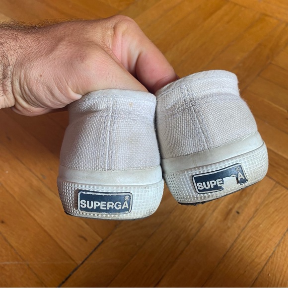 Superga 2750 COTU Classic Sneaker White/Beige (sz 39) - Picture 4 of 9